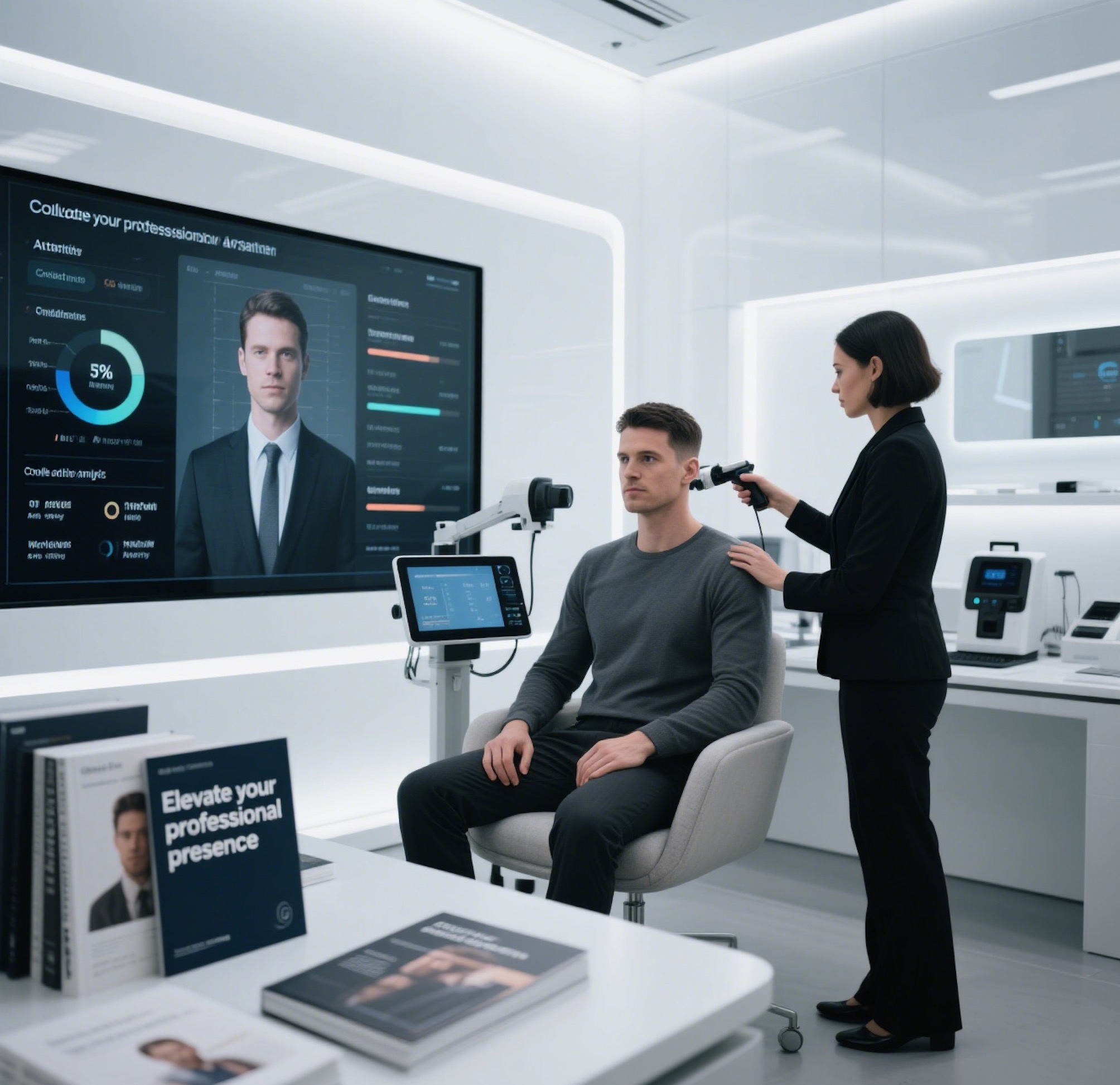 Professional Male Image Enhancement